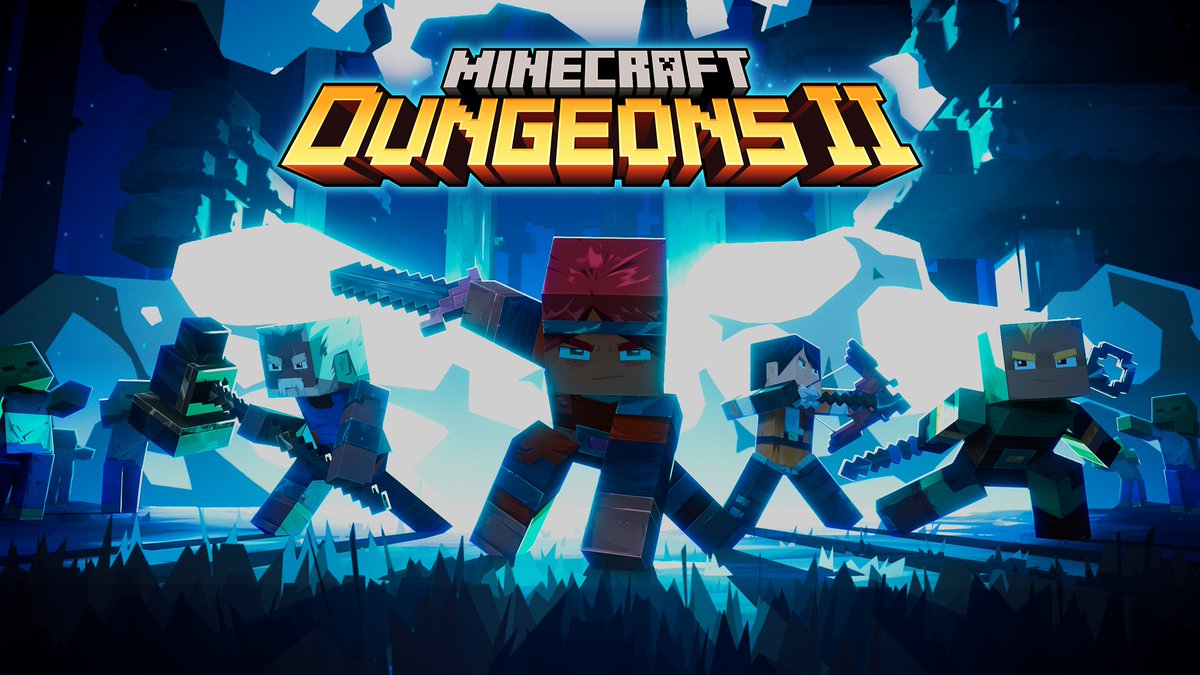 so excited, we might have to throw a block party 🧱 👀 Minecraft: Dungeons II is coming day one on September 29! | #XBOXShowcase