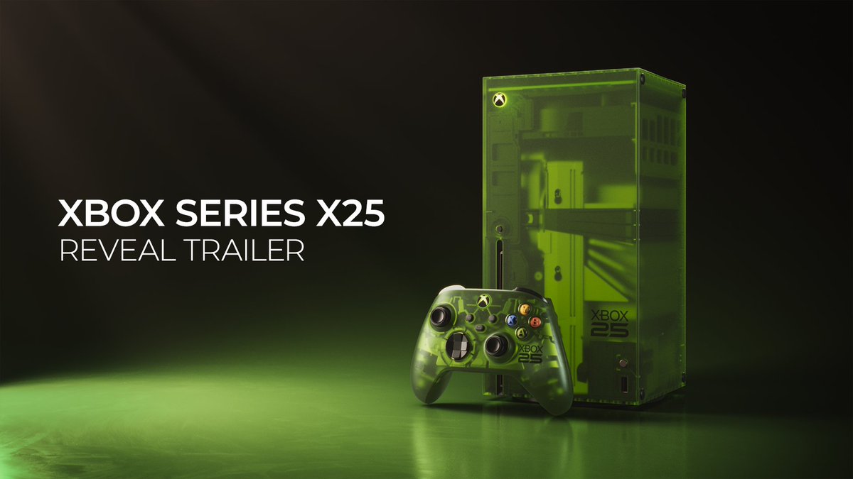 2001 meets 2026 Introducing the XBOX Series X25 Limited Edition console and Special Edition controller: | #XBOXShowcase