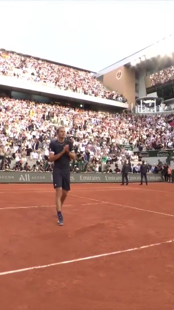 The moment Alexander Zverev became a Grand Slam champion! 🏆