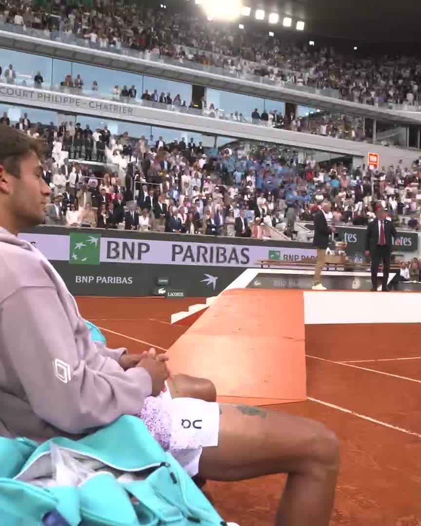 Flavio, what a run, what a battle 👏 #RolandGarros