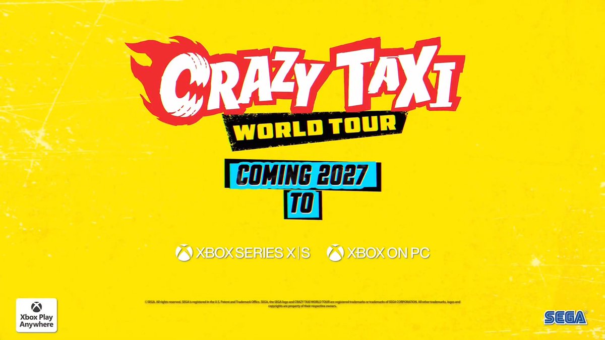 Well I'll be damned. A new Crazy Taxi. Sign me up.