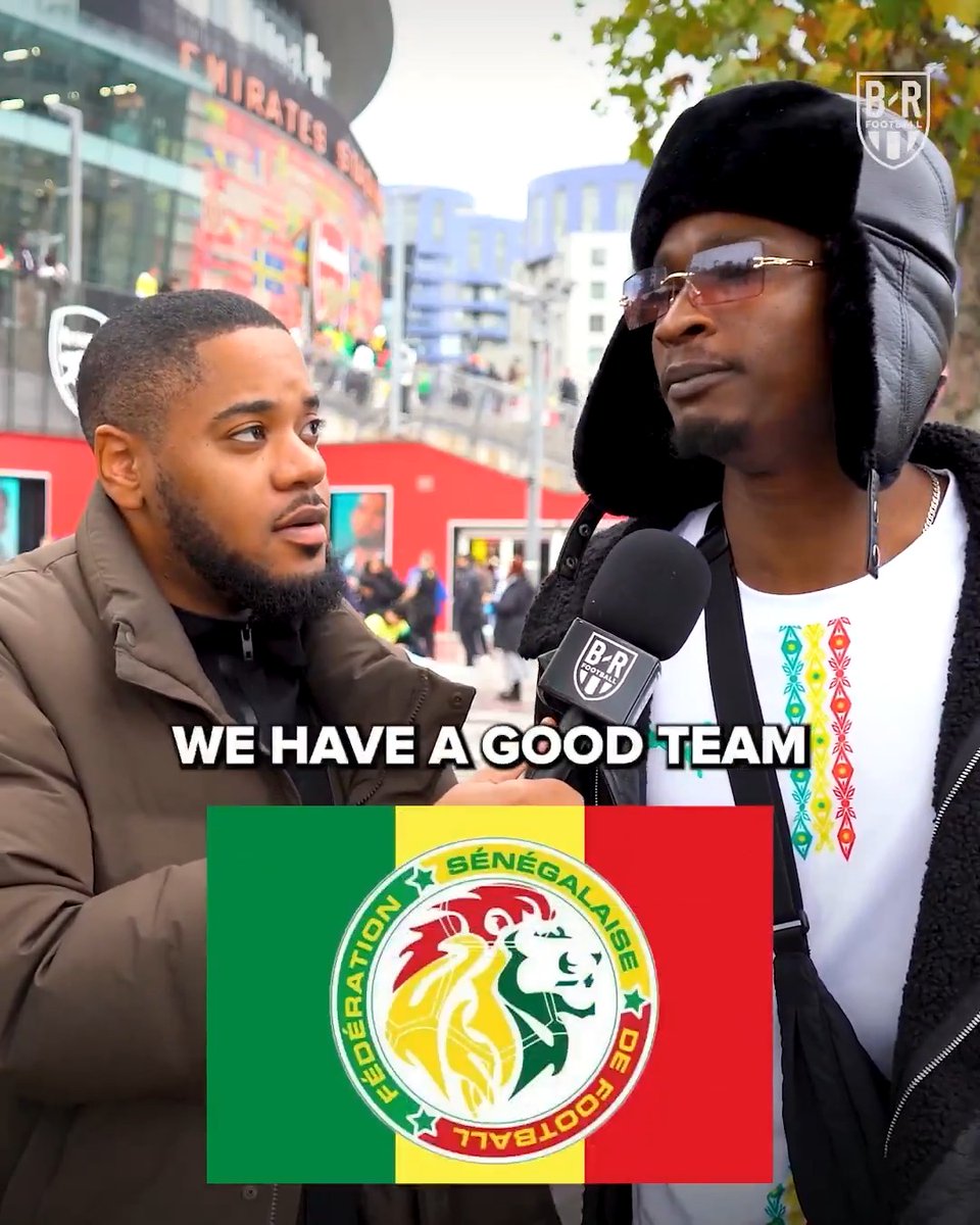 Senegal fans feel like a Morocco 2022 run is on for them this summer 😤🇸🇳 (w/ Miles 🫰🏾🇬🇭)