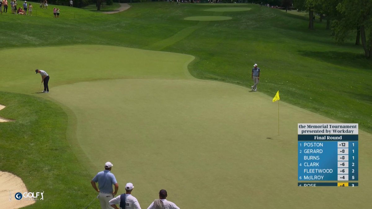 Big U.S. Open implications for J.T. Poston today. He's currently in the field for the Columbus U.S. Open final qualifier tomorrow. That would be 67 holes of golf in two days 😳