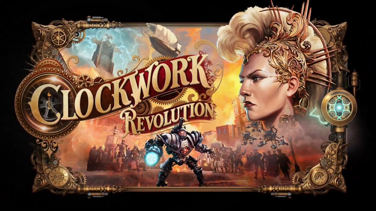 inXile is back with a new Steampunk Time Traveling game: Clockwork Revolution.