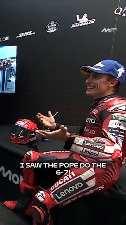 "You're too old for 6-7" 😂 Post-race banter got personal real quick 😭 #HungarianGP 🇭🇺