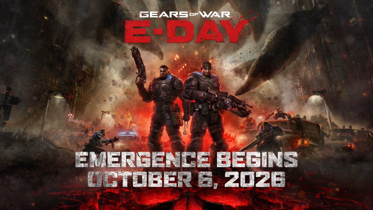 This is the moment everything changed Let's set the scene for Gears of War: E-Day: