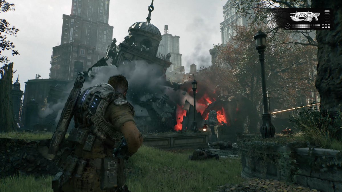 WELCOME TO KALONA.​ ​ Get a look at the world you’ll be fighting through in Gears of War: E-Day: