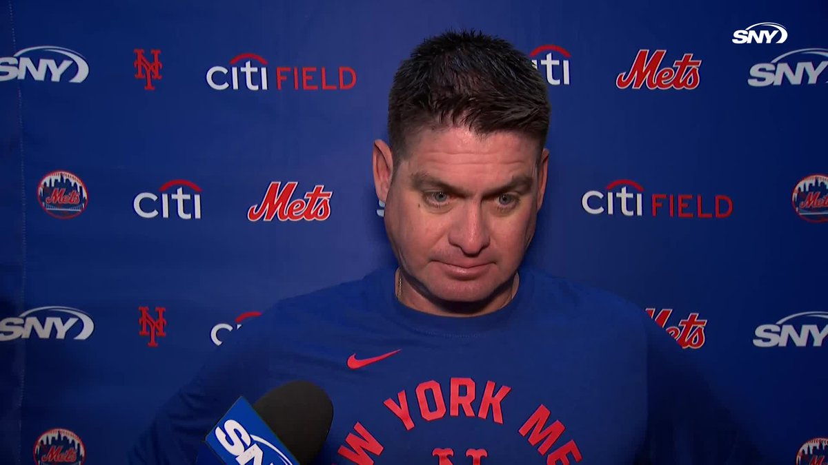 Carlos Mendoza in response to being done with the west coast road trip after today's game: "We're done for the regular season"