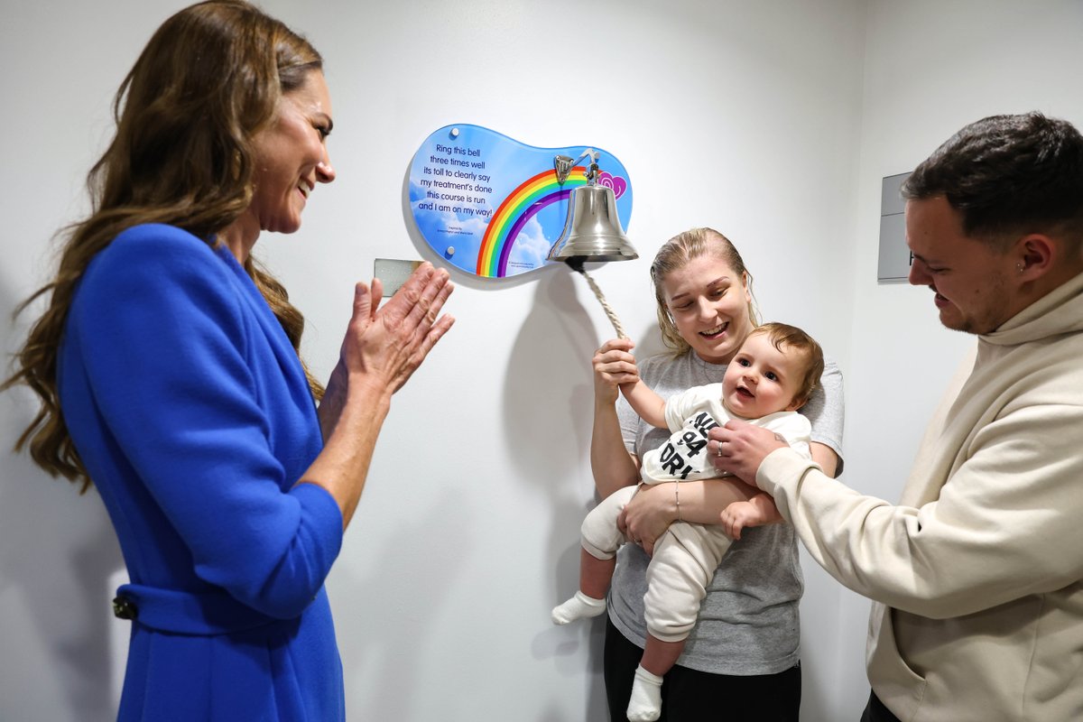 During her visit to The Christie, The Princess of Wales chatted to patients and staff. These personal conversations meant so much to everyone who spoke to her. Thank you to Her Royal Highness for visiting our hospital, and to all the patients and staff involved.
