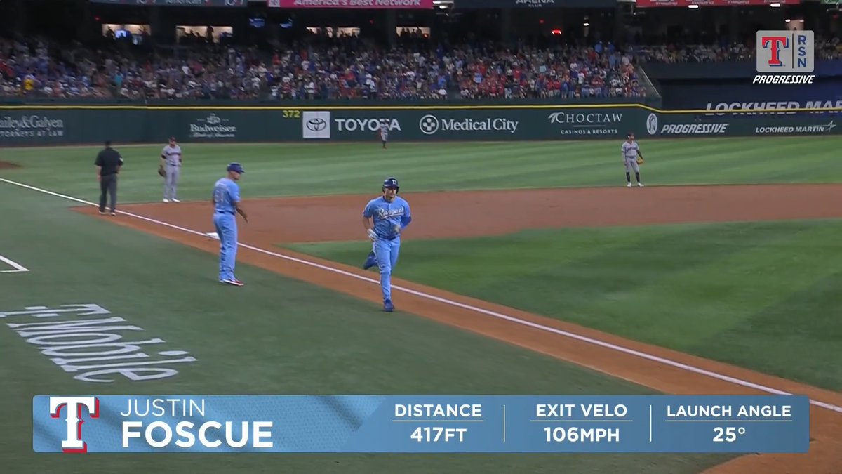 First inning flex from Justin Foscue 💪