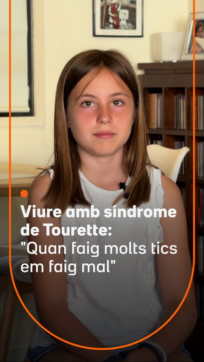 "Quan tinc molts tics, em faig mal." A la Maria li van diagnosticar síndrome de Tourette fa dos anys. Ara en té 11 i conviu amb diferents tics. Controlar-los és molt complicat, però amb tractament ha millorat