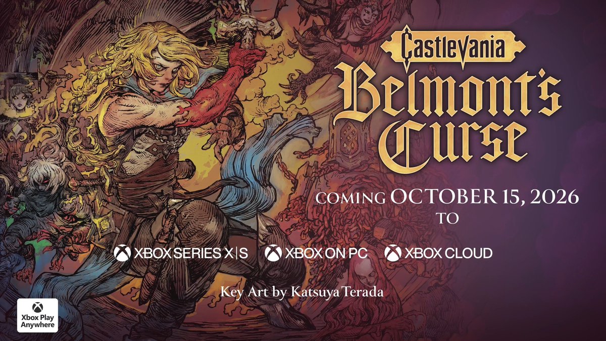 Rose Belmont WILL hunt the night 🗡️🏰 Get ready for Castlevania: Belmont's Curse, coming October 15: | #XBOXShowcase