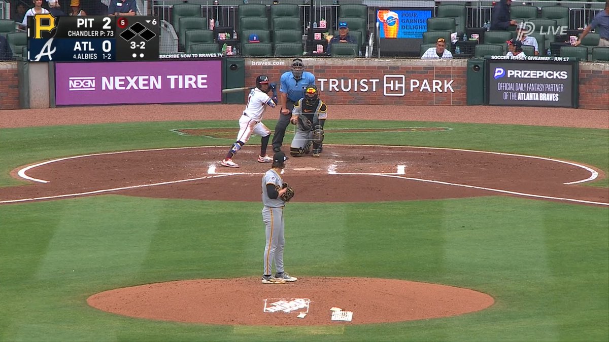 This version of Bubba Chandler is why the Pirates pissed of Carmen Mlodzinski. The talent is there. The stuff is there. We just didn’t see this version of Bubba enough. Fingers crossed we see it more.