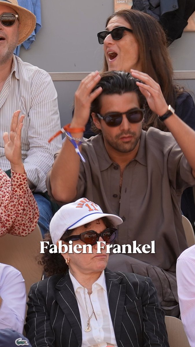 The celebrities in attendance for the men’s Roland-Garros final ⭐️