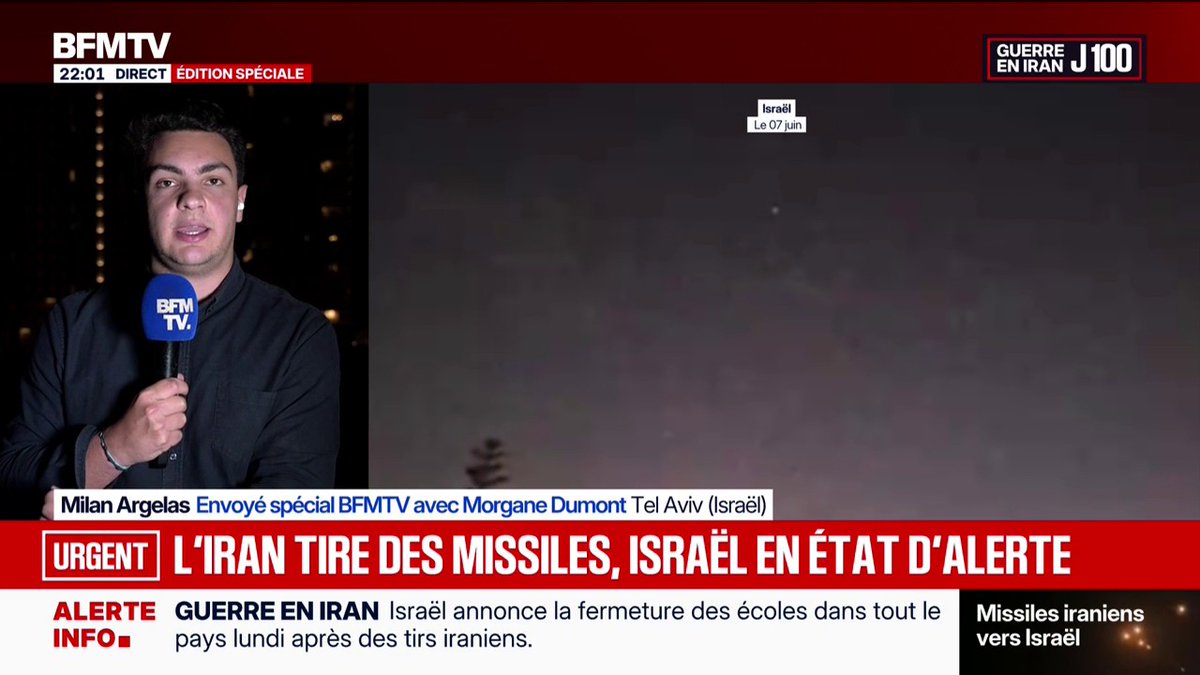 Israël annonce la fermeture des écoles dans tout le pays ce lundi après des tirs iraniens