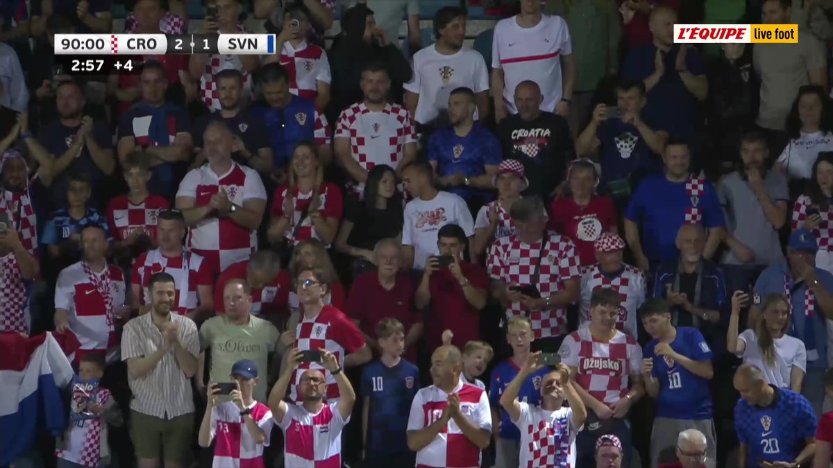 Mario Pasalic donne la victoire à la Croatie dans le temps additionnel #lequipeFOOT