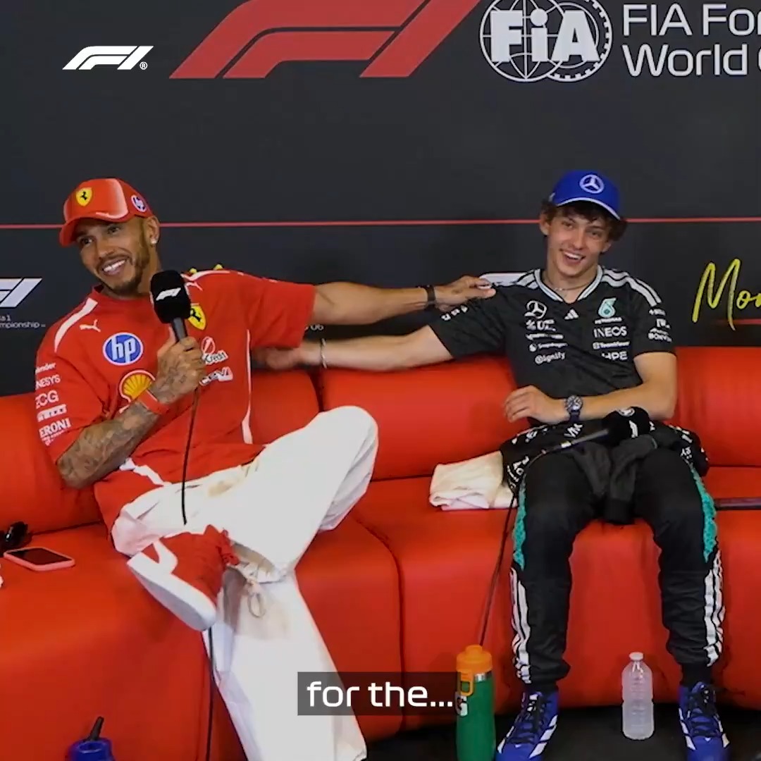 High praise for Kimi from Sir Lewis! 😮‍💨🥹 #F1 #MonacoGP