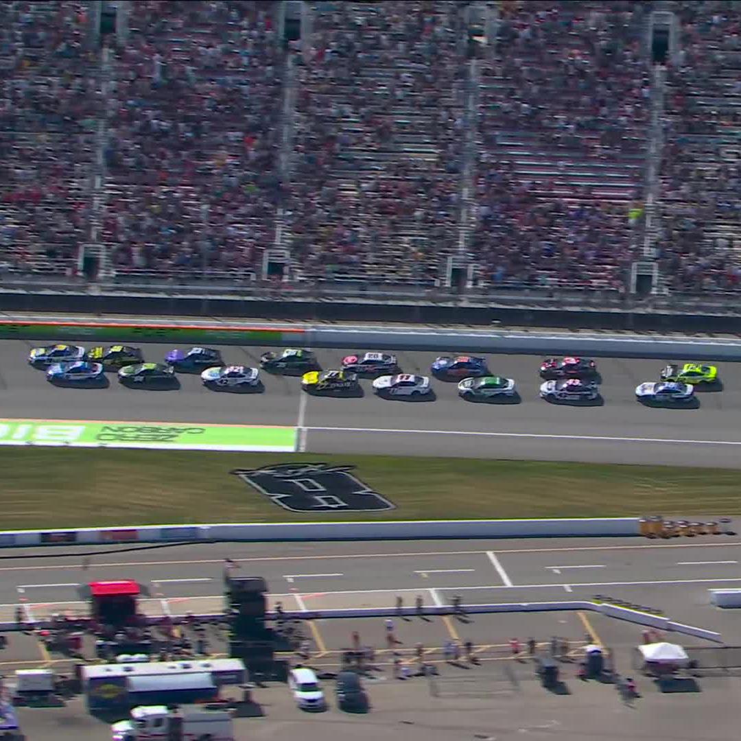 Another look at the incident on Lap 83.