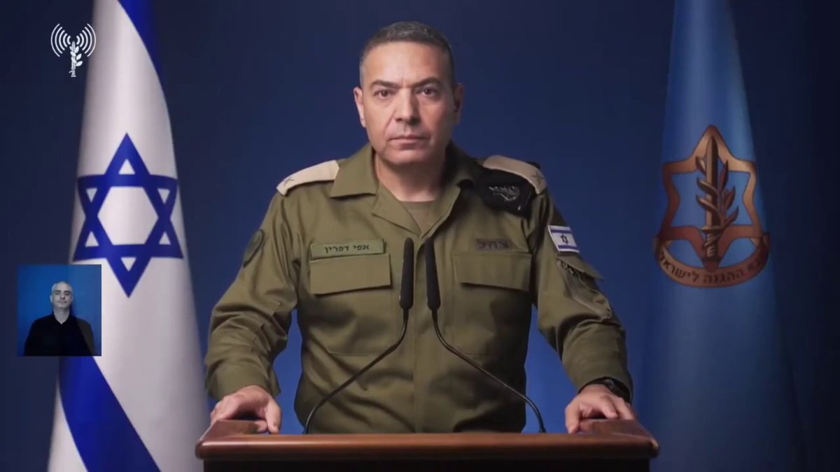 🔴IDF Spokesperson: The Iranian regime made a grave mistake when it once again chose terrorism 👇 For more updates👇