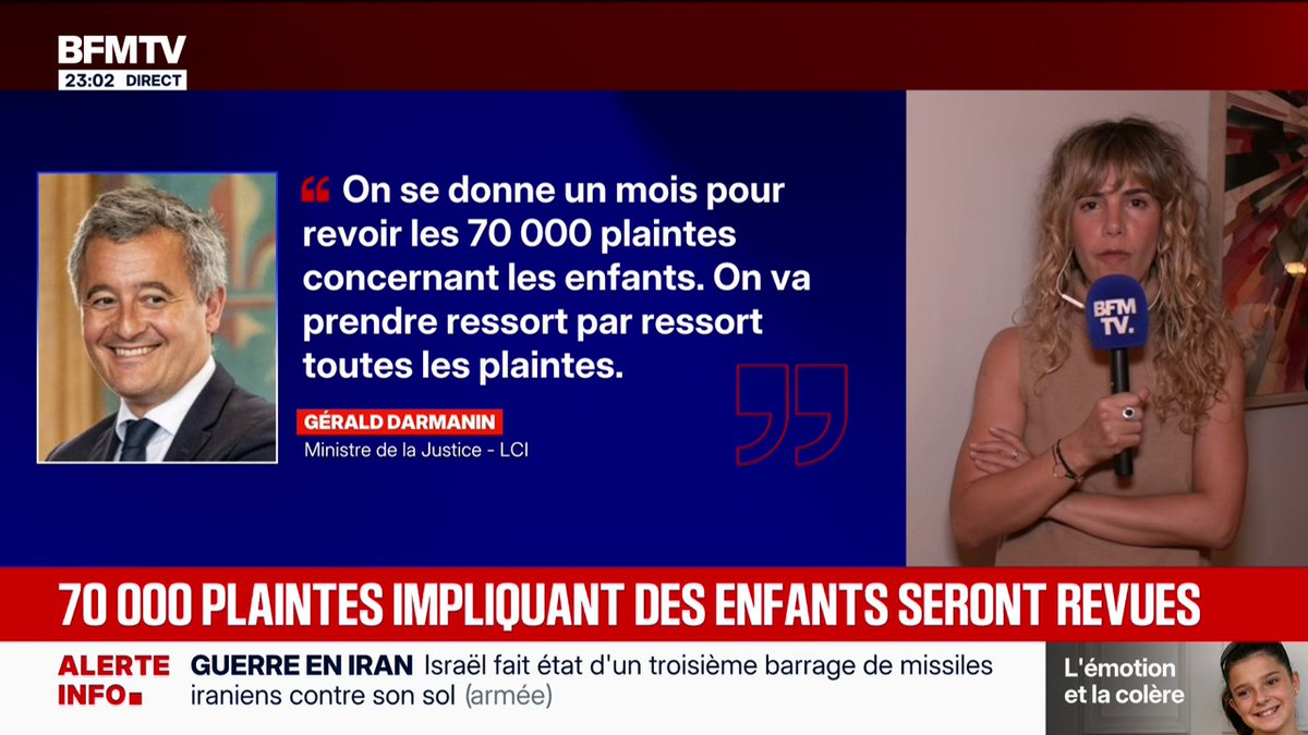 70.000 plaintes revues en un mois: "Je ne sais pas si c'est possible, mais c'est assez surprenant comme annonce", explique Emmanuelle Franck, avocate pénaliste