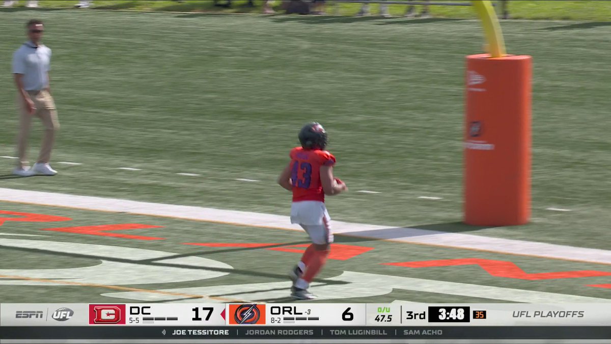 ORLANDO IS STORMING BACK AFTER THIS PICK-SIX 😤⛈️ Defenders-Storm on ABC and the ESPN App 🍿
