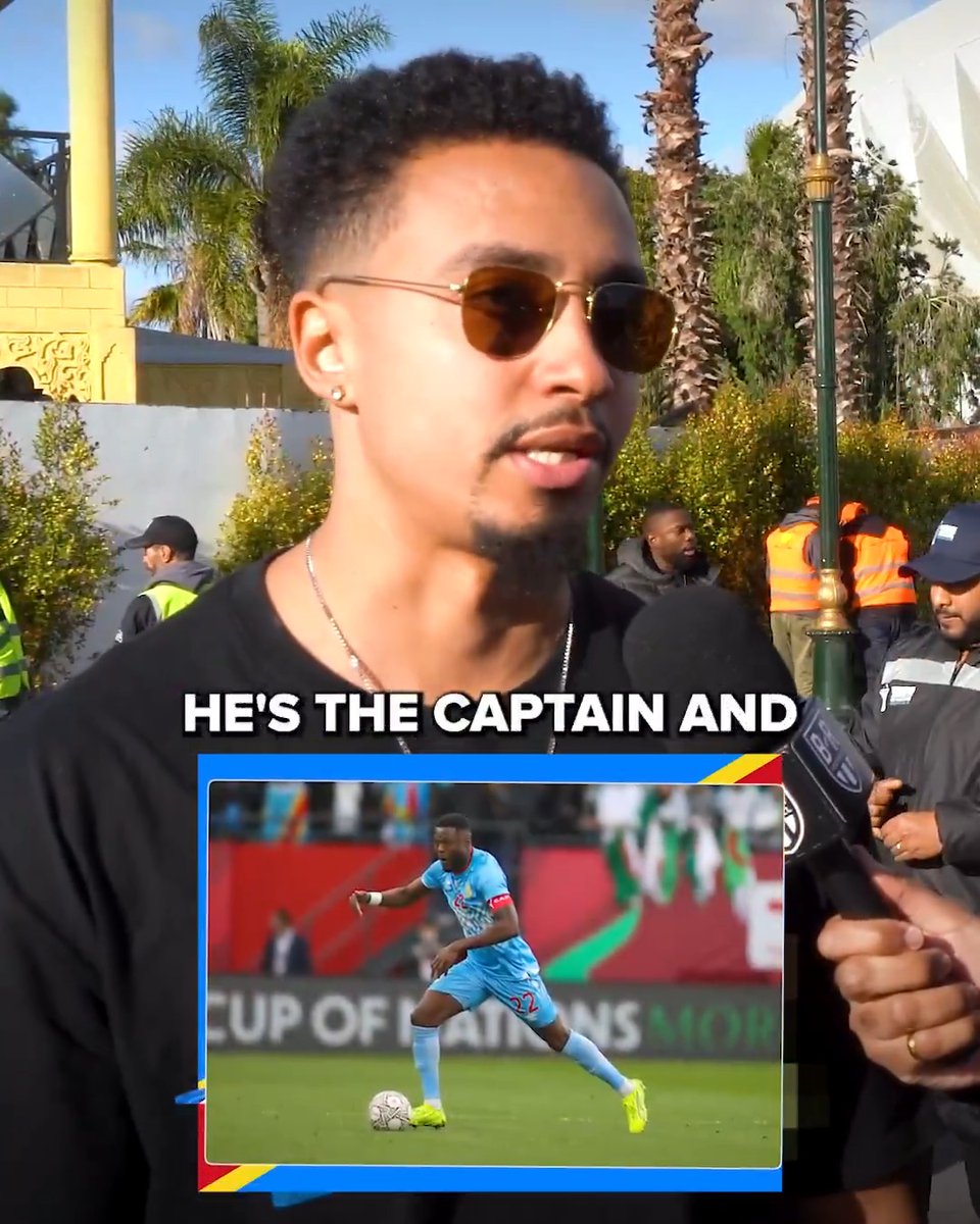 DR Congo fans name the most important player in their squad 🇨🇩 (w/ Miles 🫰🏾🇬🇭)