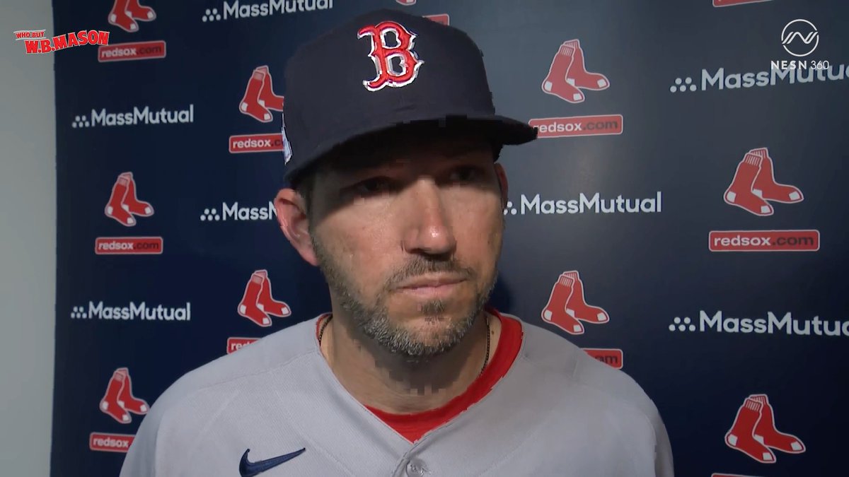 "It's still a really good baseball game" Chad Tracy reflects on the Red Sox loss today in New York 🎙️ presented by W.B. Mason Co.