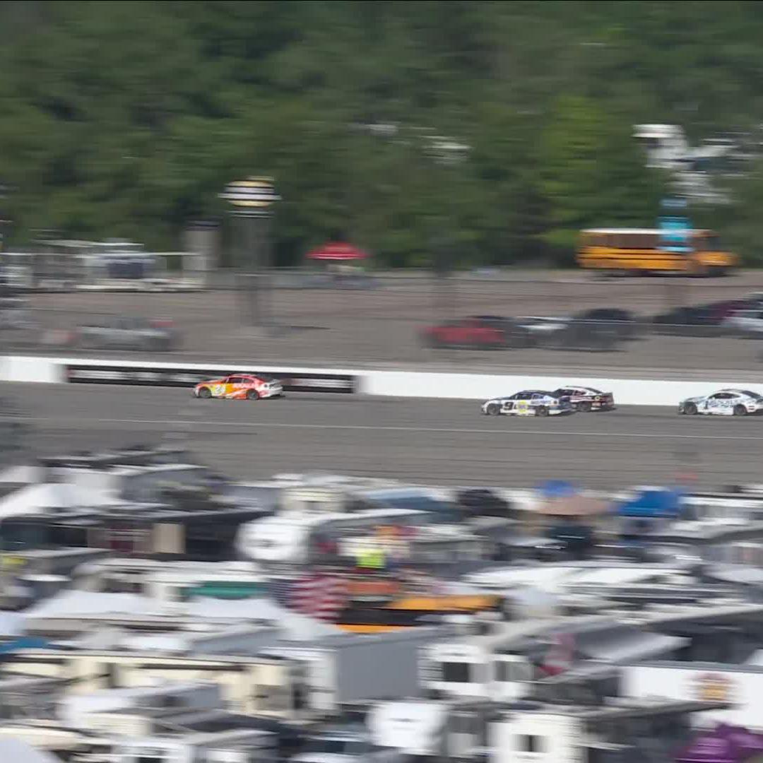 Additional angles of the incident involving the Nos. 9 and 20.