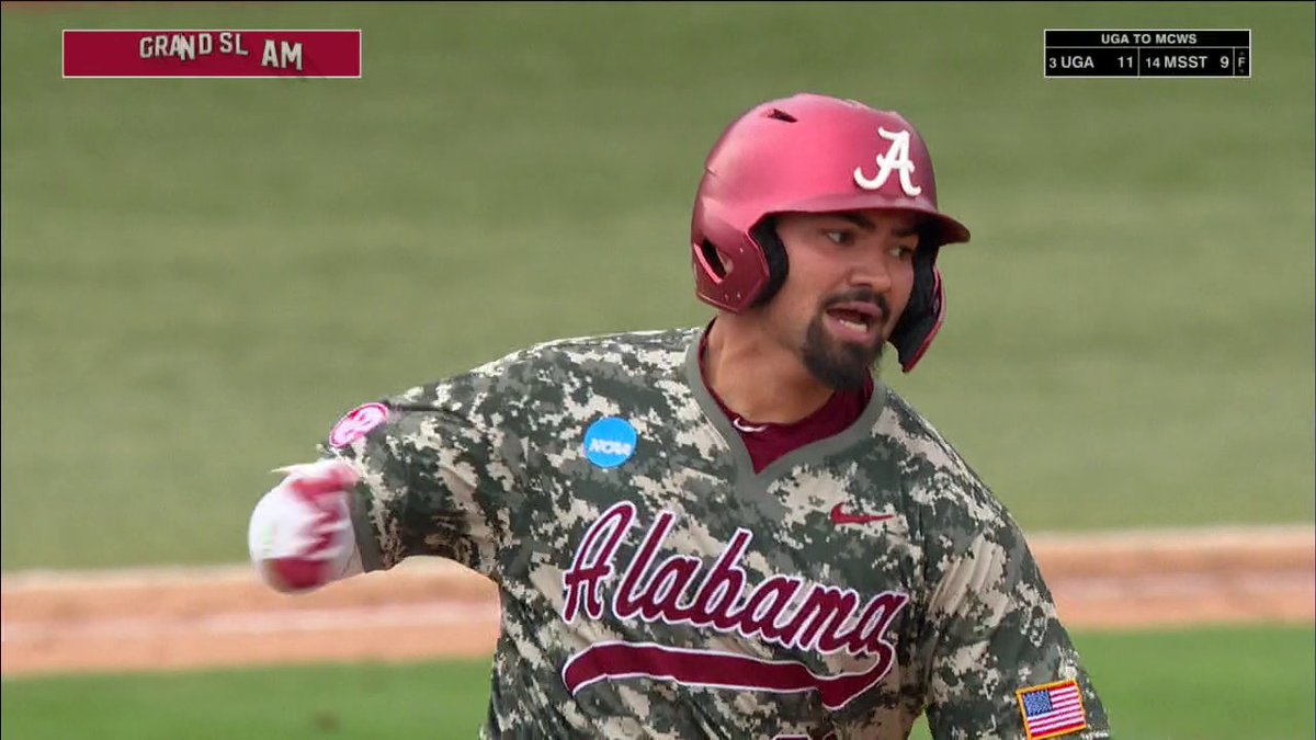 ALABAMA GRAND SLAM 💥 Alabama Baseball