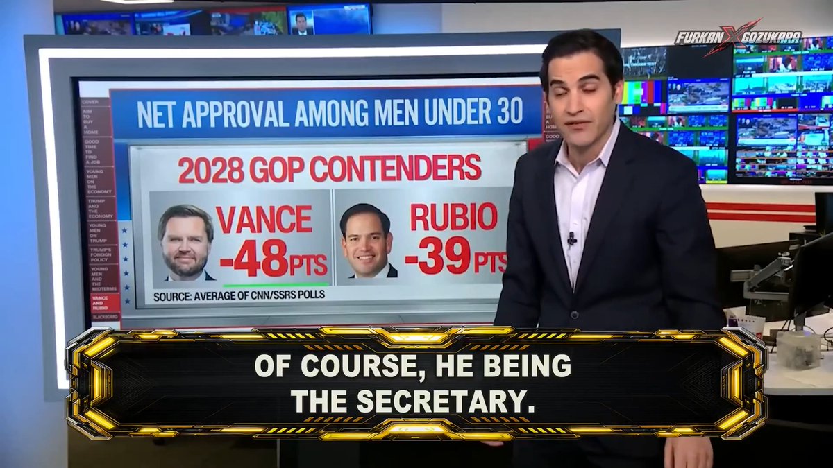 🚨 MASSIVE DEVELOPMENT: CNN confirms Donald Trump's disastrous failures are completely destroying his cabinet's future. Vice President JD Vance is a staggering 48 points underwater. The Trump administration's massive unpopularity is dragging them down!