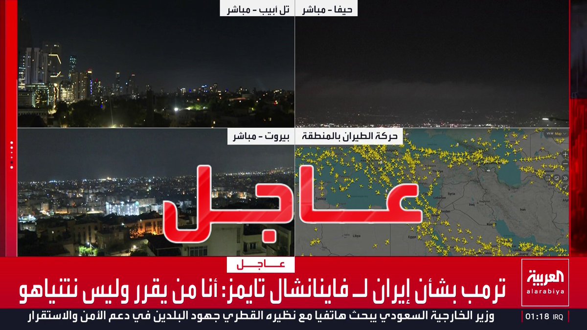 ترمب بشأن إيران لـ فاينانشال تايمز: أنا من يقرر وليس نتنياهو