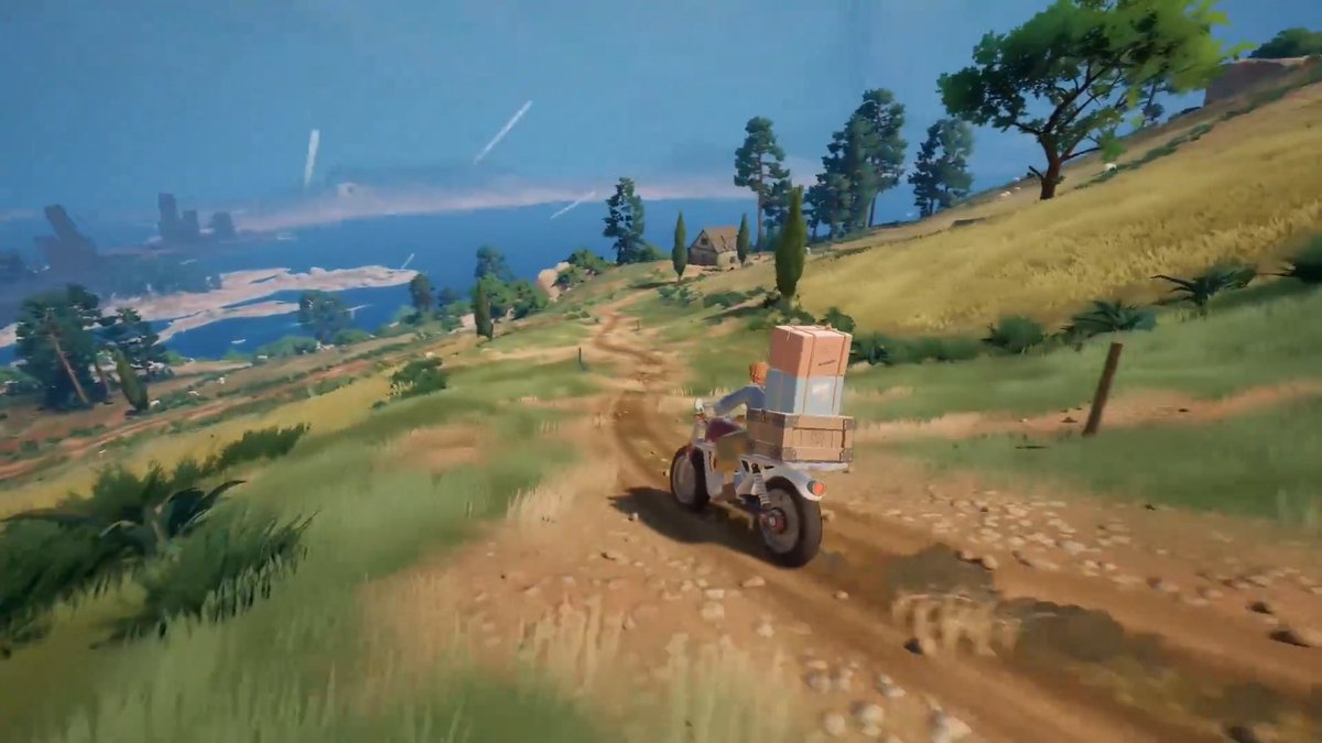【ニュース】“空陸両用バイク”オープンワールド『Into the Wind』発表。自我をもつバイクを相棒に島々を大奔走、空賊との戦闘もある配達ゲーム