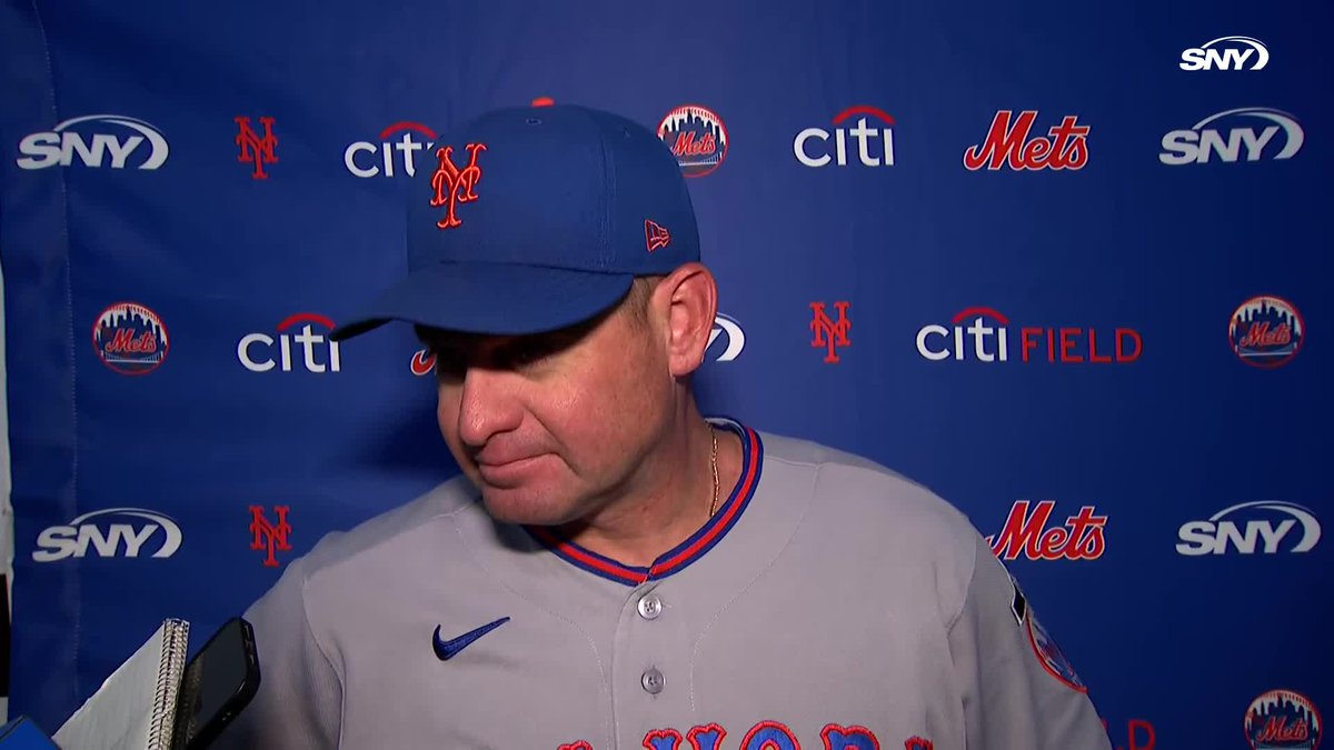 "That's a completely different inning there, if he doesn't make that play" Carlos Mendoza compliments MJ Melendez's catch and the rest of the outfields contributions today: