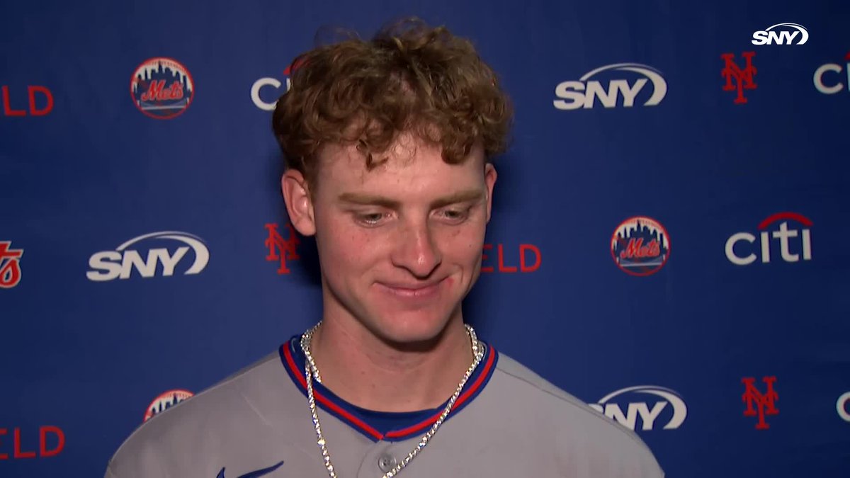 "Today was nice.. it's nice to get two hits let along five, so being able to do that was pretty special" Carson Benge on his 5-hit day: