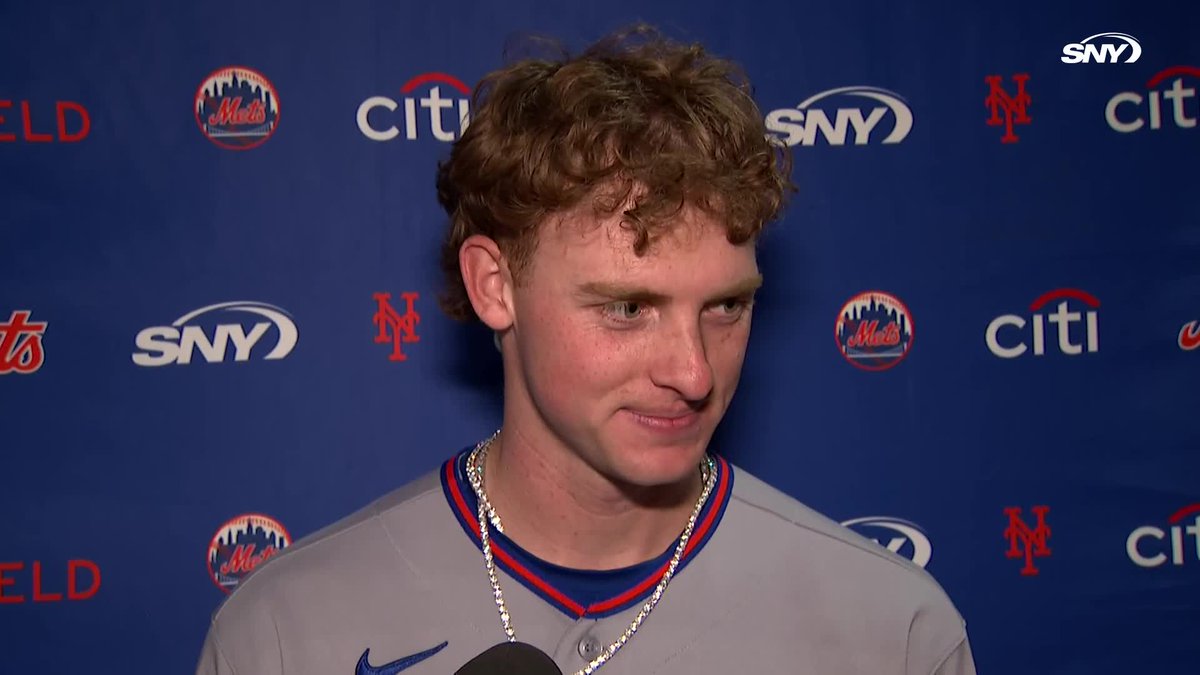 "I'm lovin' him out there" Carson Benge says it's "special" to watch A.J. Ewing tracking down balls