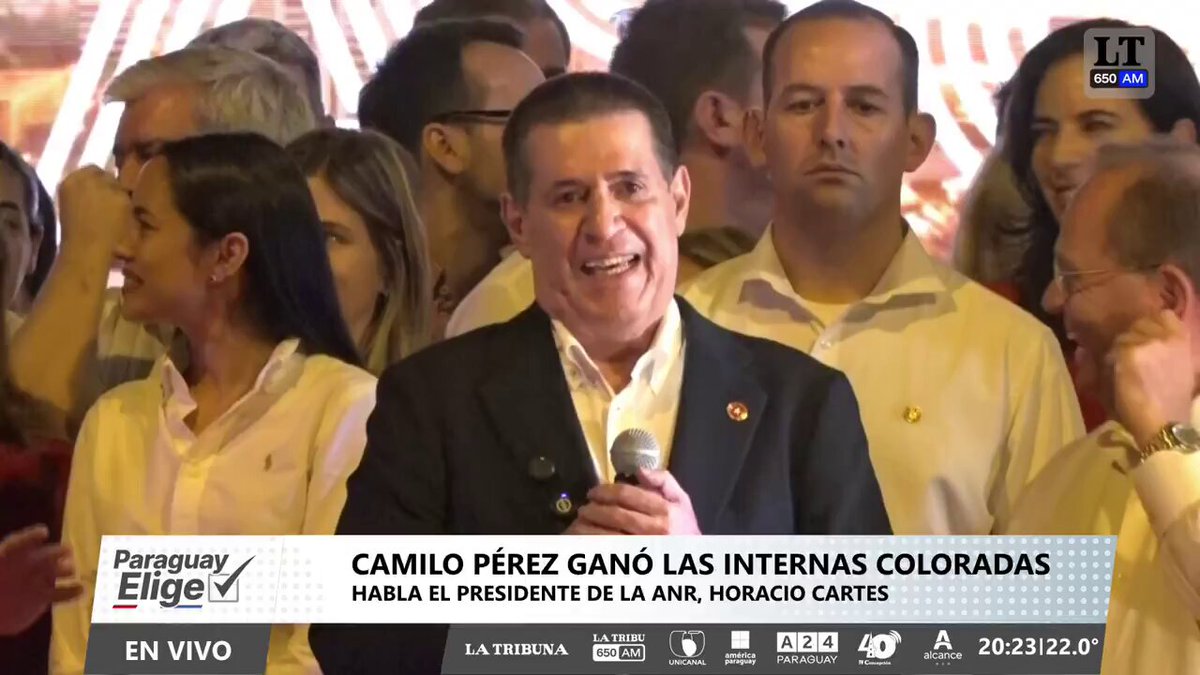 🗣️ "Yo les reconozco que no esperaba el triunfo." "La encuesta que hace mi corazón, lo que veo, lo que toco, es superior a lo que estudian y hacen encuestas. Pasó lo que pasó y ustedes vieron."