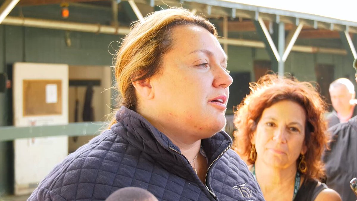 Golden Tempo will head back to Keeneland on Monday. But Cherie DeVaux says the plan is to have him back at Saratoga for the Jim Dandy and Travers Stakes this summer. Full story: