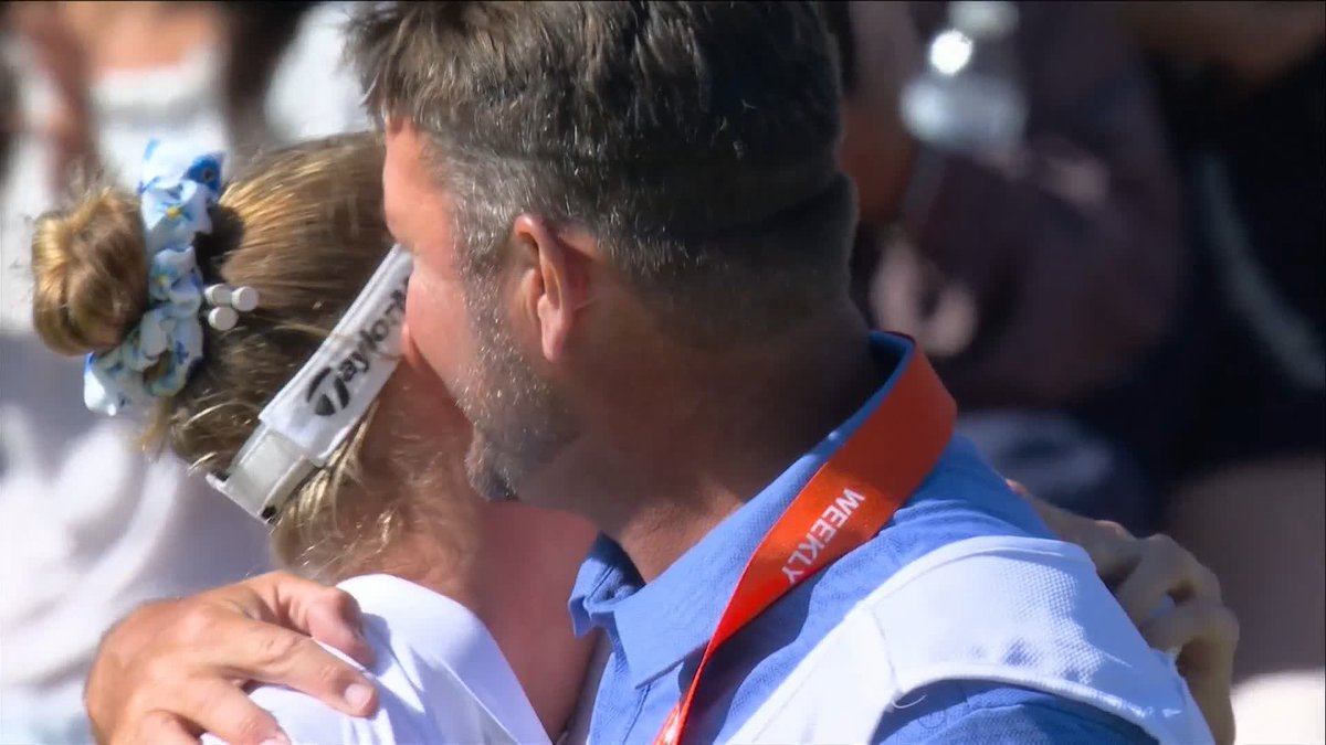 Nelly Korda makes it back-to-back major titles this year at Riviera Country Club! 👏🏆