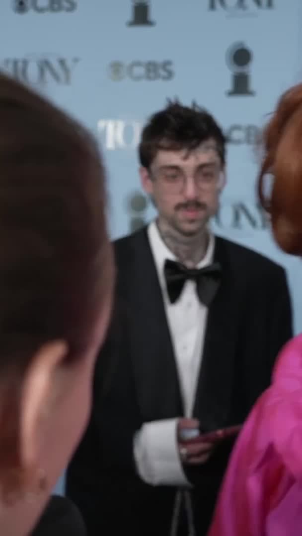 Cole Escola on their red carpet look at the 2026 Tony Awards #Tonys #Broadway