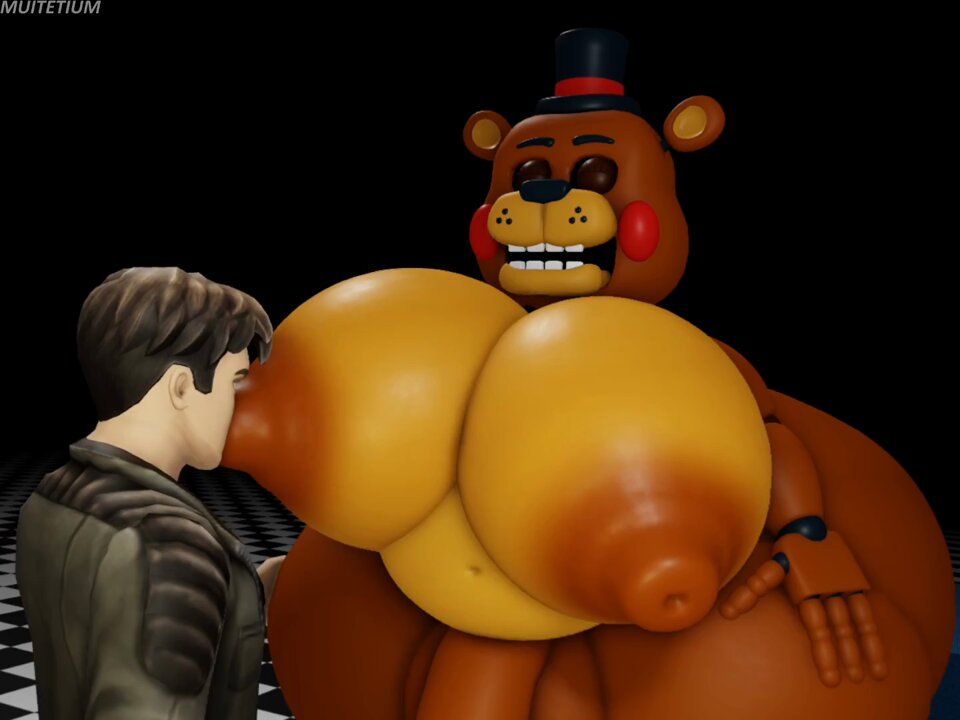 "That's right, suck on my Freddy Faztits! Eat my Fazcheeks too!" #fnafnsfw