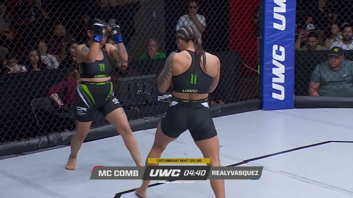 NASTY 1st round KO from Gabi McComb #UWC58