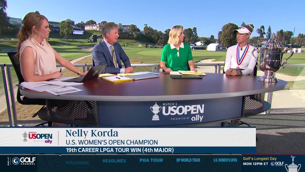 "She was like, 'I just told you to change your grip during a major championship!'" Jessica Korda's grip tip might've won Nelly the U.S. Women's Open ... but it was a PROCESS 🤣