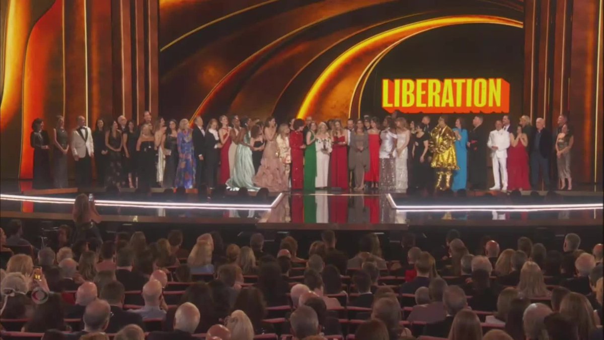 Bess Wohl accepts the Tony for Best Play for Liberation, the first American woman playwright to win in nearly 40 years. #Tonys #TonyAwards #Liberation