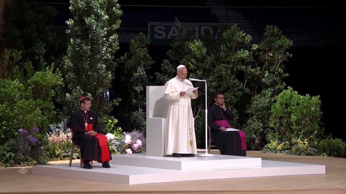 Pope Leo was greeted by giant crowds in Madrid during his week-long visit to Spain, where he held an arena event geared towards celebrities and influencers on Sunday. The pope was there celebrating the country’s culture and challenging Europe to acknowledge its Christian roots. CBS News’ Chris Livesay reports.