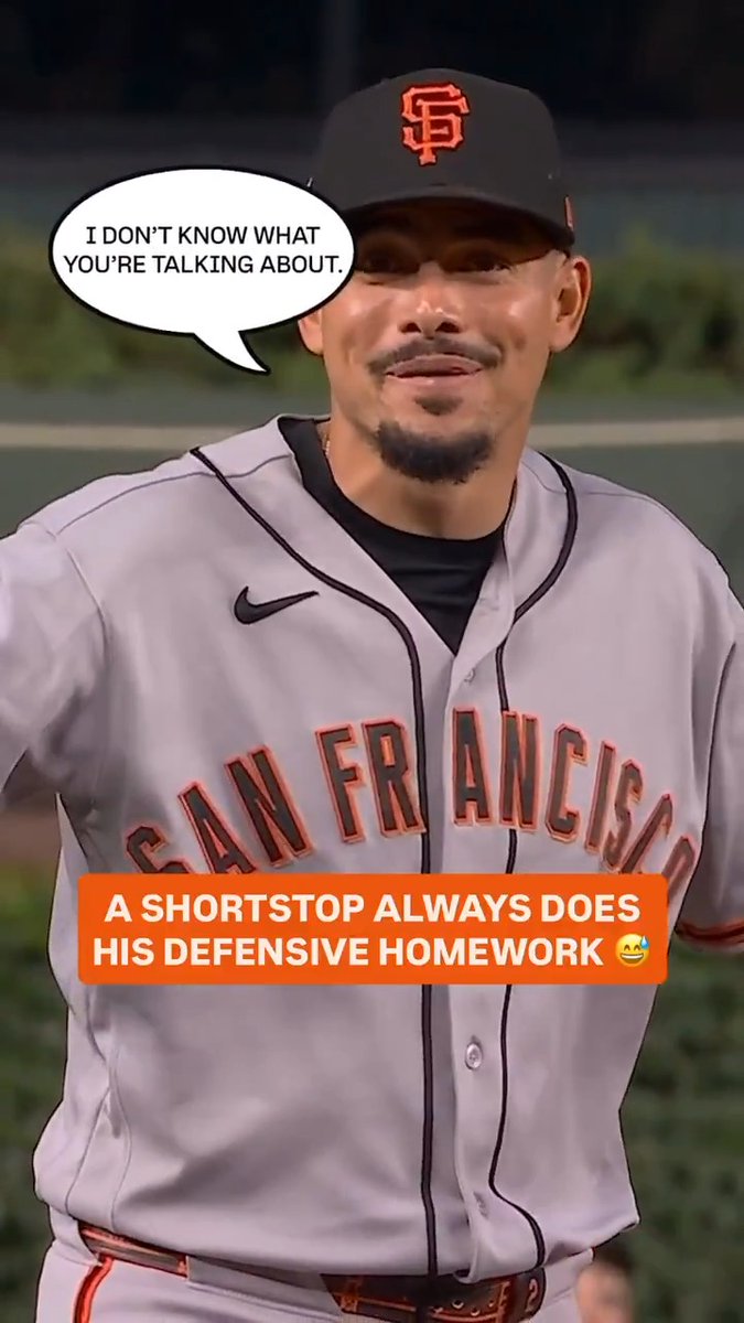 Willy Adames made the play and the Cubs coach had some words for him. 😂