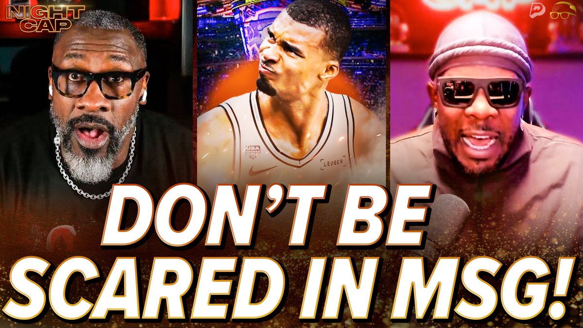 The Big 3 alarm Wemby to get his mind right in MSG or else the Knicks WILL SWEEP 👀 "You've been with the monks! Whatever you learned, dammit, now is the time to show it!" shannon sharpe | Chad Johnson | isojoe | #Nightcap