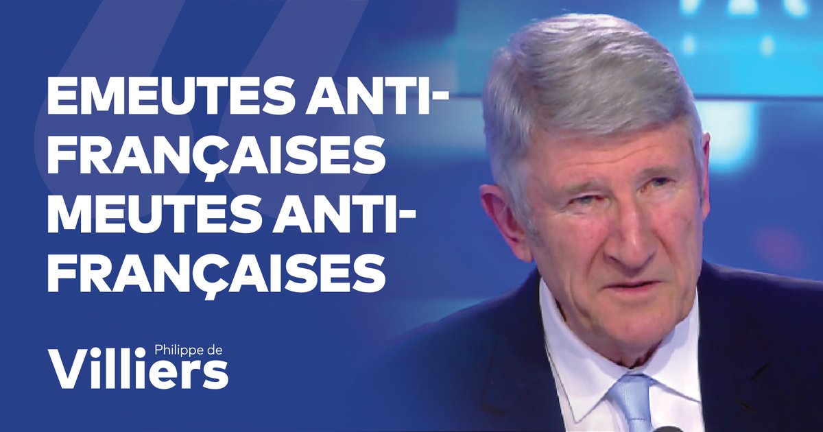 🎙️ Ce furent des émeutes anti-françaises, avec des meutes antifrançaises. C’est une manifestation nouvelle de tribalisme conquérant : la razzia, la guérilla urbaine, le confinement sécuritaire. Le mensonge d’État va-t-il continuer encore longtemps ? 🔗 Émission complète : #FaceAPhilippeDeVilliers #FADV #CNews
