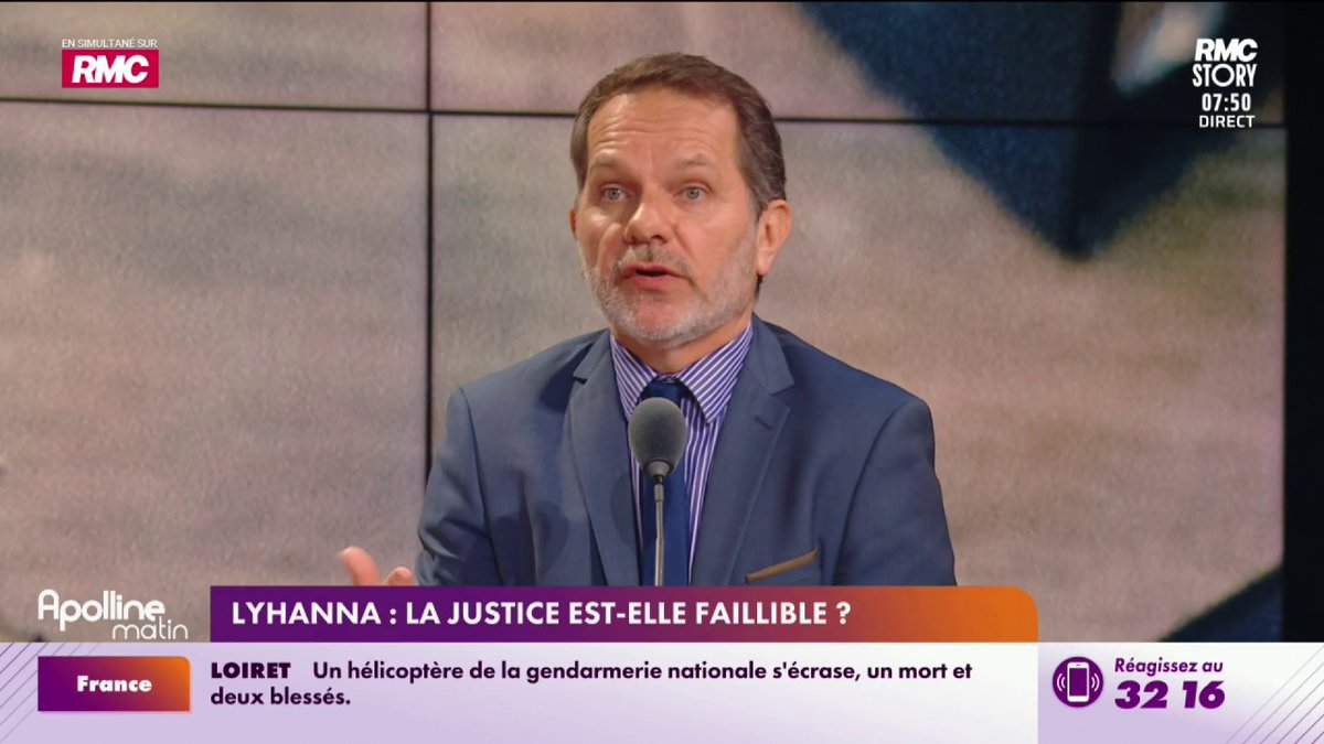 🚨 Mort de Lyhanna : "Les juges doivent rendre des comptes", concède Frédéric Chevallier, procureur de la République de Chartres et président de la conférence nationale des procureurs de la République #ApollineMatin