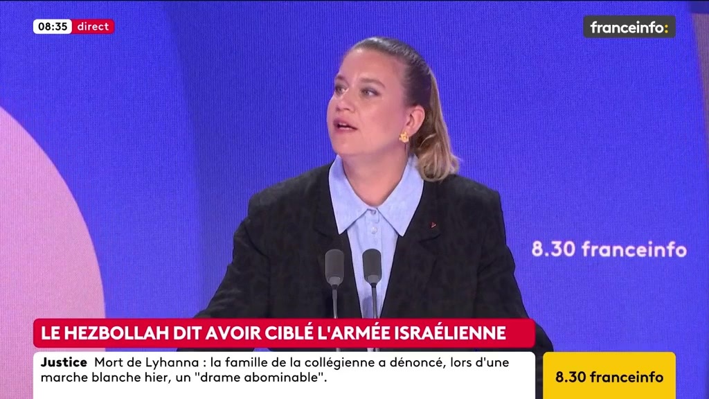 🔴 Guerre au Moyen-Orient : nouvelle escalade ➡️ "C’est Israël et les États-Unis qui ont attaqué dans une guerre illégale l’Iran […] Il y a une violation permanente du cessez-le-feu à la fois au Liban, mais aussi à Gaza", dit Mathilde Panot, présidente du groupe LFI à l’An