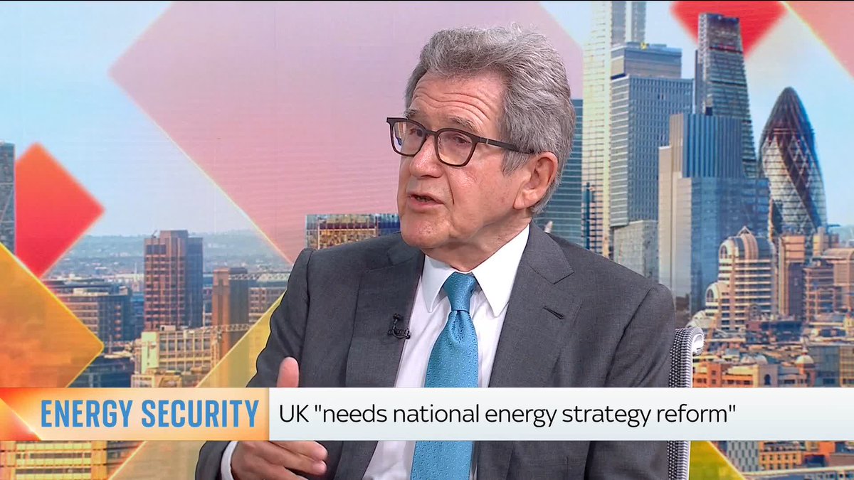 🗣️ 'It's better to produce natural gas if we have it locally in the North Sea than to import a liquefied natural gas' Founder and Chair of BeyondNetZero John Browne tells Wilfred Frost he thinks Ed Miliband is wrong about not drilling in the North Sea reducing emissions.
